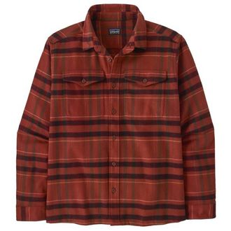 Patagonia Fjord Flannel Shirt Hemd f&uuml;r Herren | rot