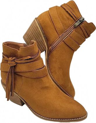 Corkys Womens Topknot Boots In Cognac