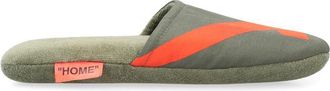 Off-white Slippers With Logo