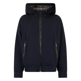 Moorer Zip-throughs, female, Blue, Size: S Alya Jacket