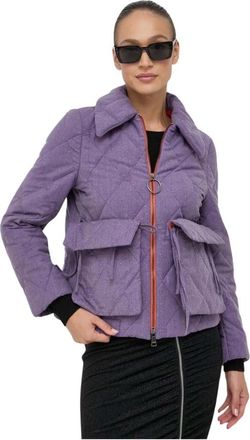Beatrice .B Native Longline Jacket - Dames - Zomerjassen - Paars - XS - Wol - Jassen
