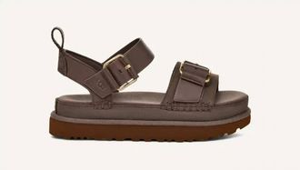 UGG Womens Goldenstar Villa Sandal In Molasses