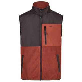 Iriedaily Auf Deck Fleece Vest Fleecegilet f&uuml;r Herren | rot