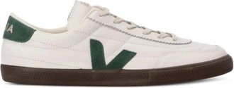 Veja Witte Biologische Leren Sneakers - Heren - Sneakers - Wit - 37 EU - Katoen - Schoenen