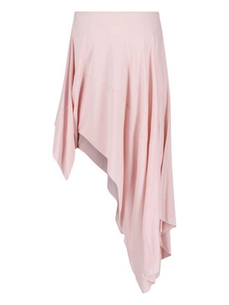 Maison Margiela Womens Skirts Pink Cupro