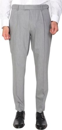 HUGO BOSS Chino Relaxed Fit - Heren - Nette broeken - Grijs - XL - Broeken