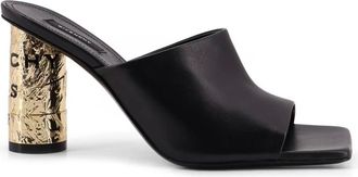 Givenchy Heeled Mules, female, Black, Size: 11 US Tape Heeled Mules