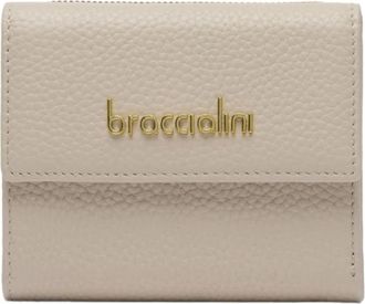 Braccialini Small Wallet - Dames - Portefeuilles - Wit - ONE Size - Leer - Accessoires