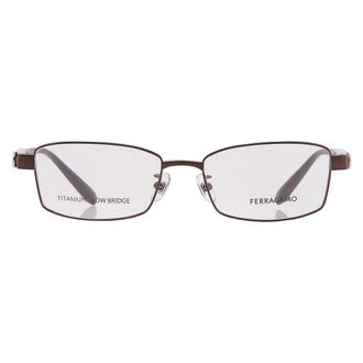 Ferragamo Demo Rectangular Mens Eyeglasses SF2552AN 210 54