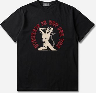 Hysteric Glamour Men s Hot For You T-Shirt Black
