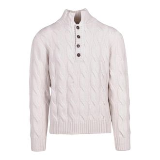Eleventy Jersey Polo - Knitwear - Hombre - Beige - M