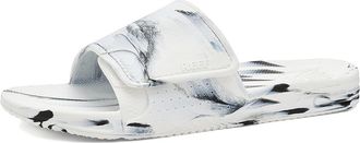 Reef Fanning Slide H20 Mens Slide Shoes Black/White Marble : 14 D - Medium