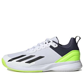 adidas COURTFLASH SPEED TENNIS SHOES White Lucid Lemon IG9539