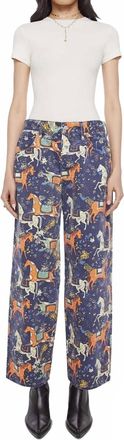 Mother The Delinquent Nerdy Jeans In Multi
