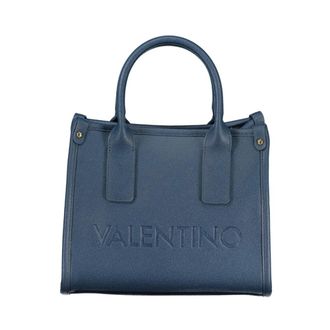 Mario Valentino Tassen, Dames, Blauw, ONE Size, Poliuretano Handbag