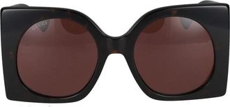 Gucci Sunglasses, female, Brown, Size: 55 MM Gg1254S Sunglasses