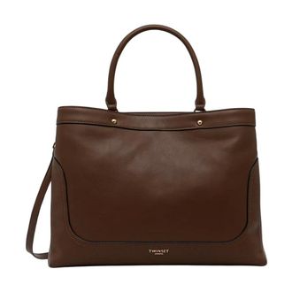 Twinset Bolso Shopper - Bags - Mujer - Marr&oacute;n - ONE SIZE