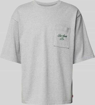 Levi's T-Shirt aus reiner Baumwolle in Hellgrau Melange, Gr&ouml;&szlig;e M