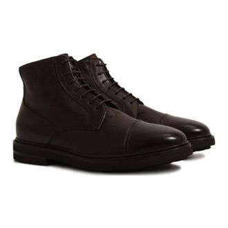 Henderson Polacchino Veterschoenen - Heren - Schoenen - Bruin - Maat: 41 EU Leer