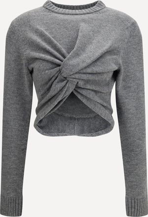 Balenciaga Ruched crewneck Sweater Female M