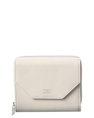 Balenciaga Envelope Compact Leather Wallet