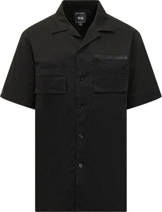 Yohji Yamamoto UT Shirt SS - Heren - Korte mouwen Overhemden - Zwart - XS - Overhemden