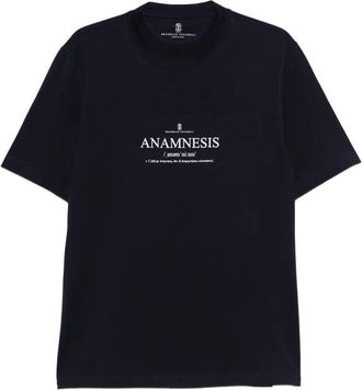 Brunello Cucinelli T-Shirt With Print