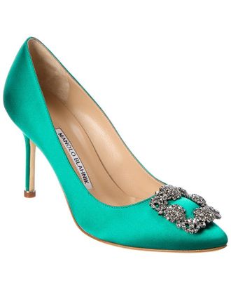 Manolo Blahnik Hangisi 90 Satin Pump