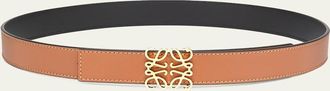 Loewe Anagram Reversible Leather Belt
