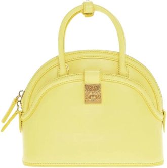 MCM Mcm, Mujer, Bolsos, Amarillo, Talla: ONE Size
