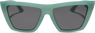 DIFF Eyewear Vinona Sunglasses in Milky Jelly Mint Grey at Nordstrom Rack