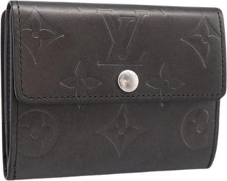 Louis Vuitton Pre-owned Coin Purse - Dames - Vintage Accessoires - Zwart - ONE Size - Vintage