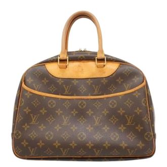 Louis Vuitton Pre-owned Handbags, female, Brown, Size: ONE SIZE Pre-owned Vintage Canvas Handbag