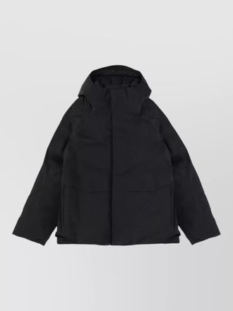 Veilance sorin hooded padded long sleeve jacket