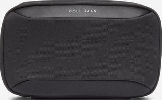Cole Haan Mens Zer&oslash;grand Dopp Kit Toiletry Bag - Black