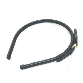 Prada Pre-owned Accessories, female, Black, Size: ONE SIZE Pre-owned 7WN Alice band