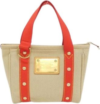 Louis Vuitton Pre-owned Tote Bags, female, Beige, Size: ONE SIZE Pre-owned Vintage Tote Bag