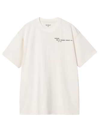 Carhartt Work in Progress Off White Cotton T-shirt