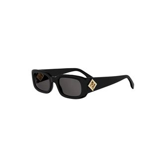 Fendi unisex, Accessoires, Zwart, Maat: 52 MM