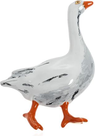 Moschino Spilla a forma di oca - Oro