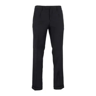 BRIGLIA 1949 Pleated Trousers - male - Briglia - Suit Trousers - Blue - S - Trousers