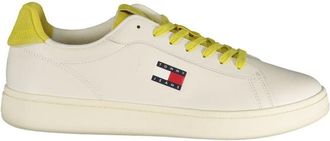 Tommy Hilfiger Bianco Polyurethaan Mannensneaker