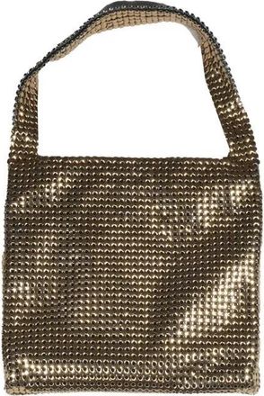 Paco Rabanne Crossbody Bags - Small Gold Mesh Pixel Shoulder Bag - für Damen