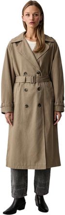 Levi's Gabardina larga Serena - Coats - Mujer - Beige - XS