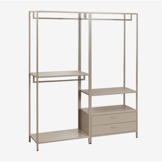 Sklum Armario Modular Abierto De 2 Piezas Con Cajones Janine Sklum