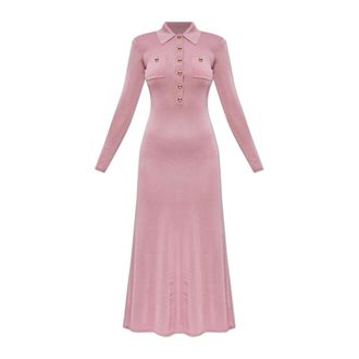 Self Portrait Jurk met zakken - Dames - Casual kleedjes - Roze - XS - Kleedjes