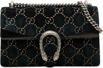Gucci Pre-owned Gucci Medium GG Velvet Dionysus Shoulder Bag Ladies BK136HFMSUHUV1VE