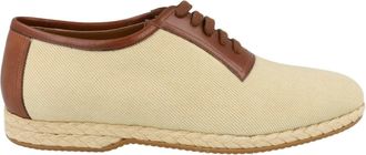 Ferragamo Bosco Canvas Dress Shoes Archive Limited Edition