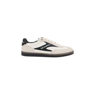 Karl Lagerfeld Schoenen, Heren, Wit, 44 EU, Leer, Kandidate Veters Mix Sneakers