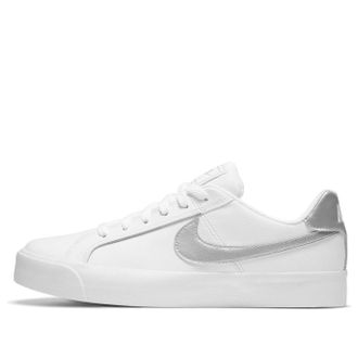 Nike (WMNS) Nike Court Royale AC White Metallic Silver AO2810-114